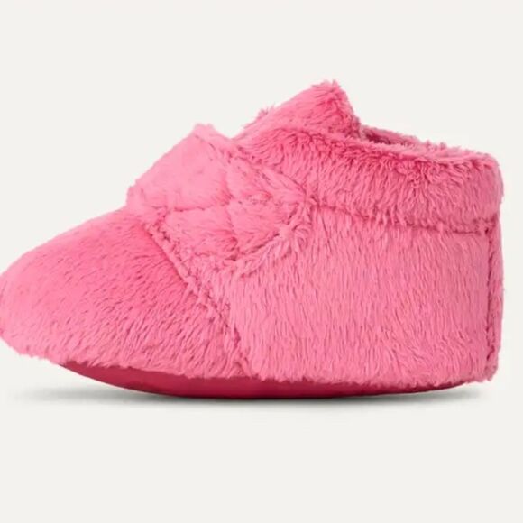 NIB UGG Bixbee Pink Baby Infant Booties - Size M - 12-18M - Picture 4 of 13